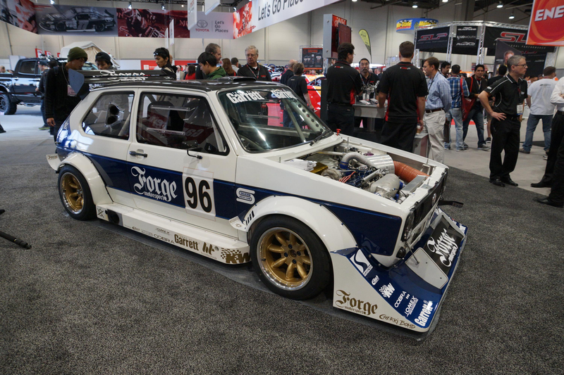 Illustration for article titled This Boosted MK1 Golf Screams For A Rapid Hillclimb